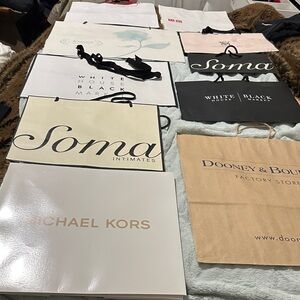 9 Gift Bags & One Box